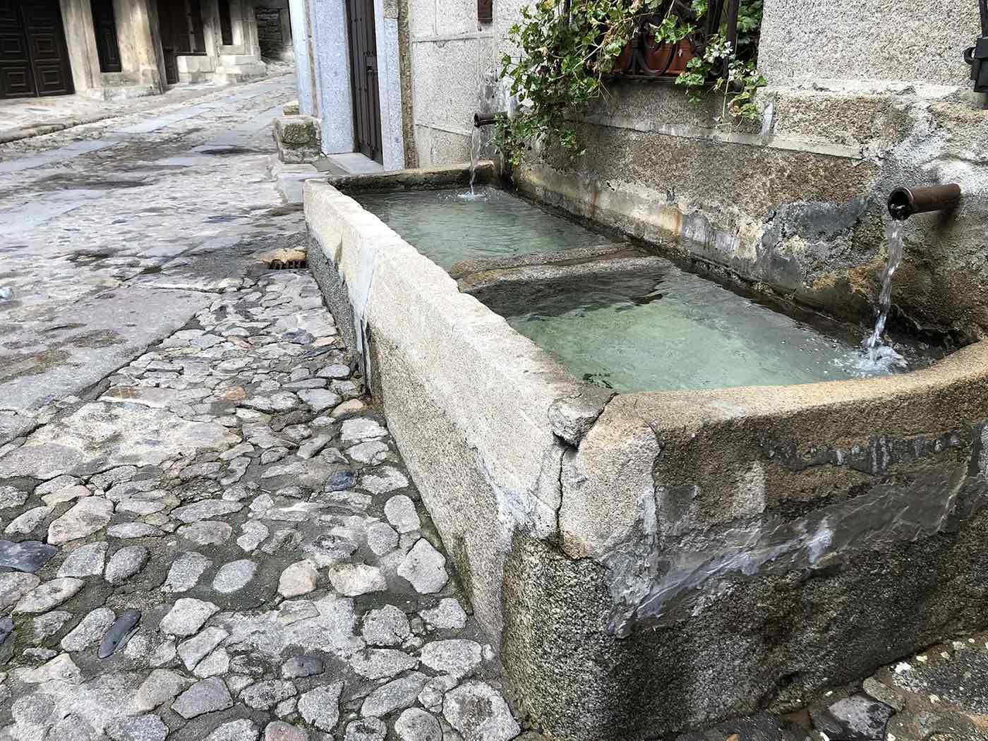Fuente en La Alberca