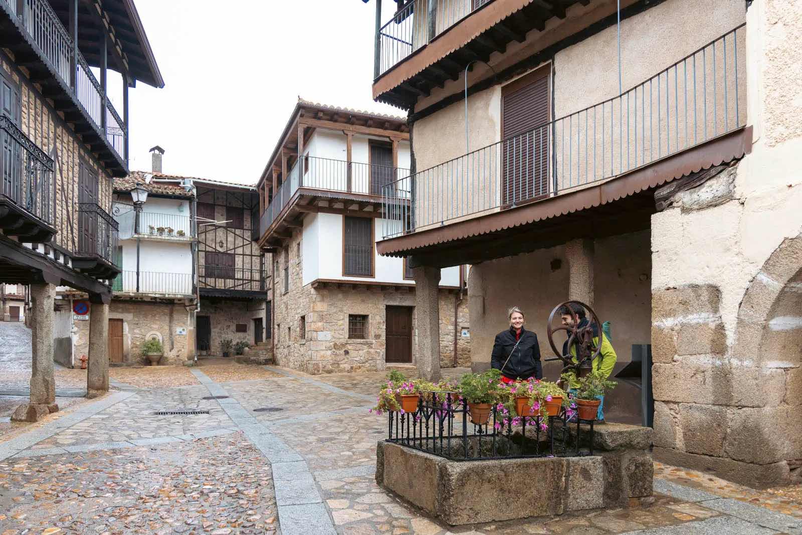 Plaza de Eloy Bullón en Sequeros