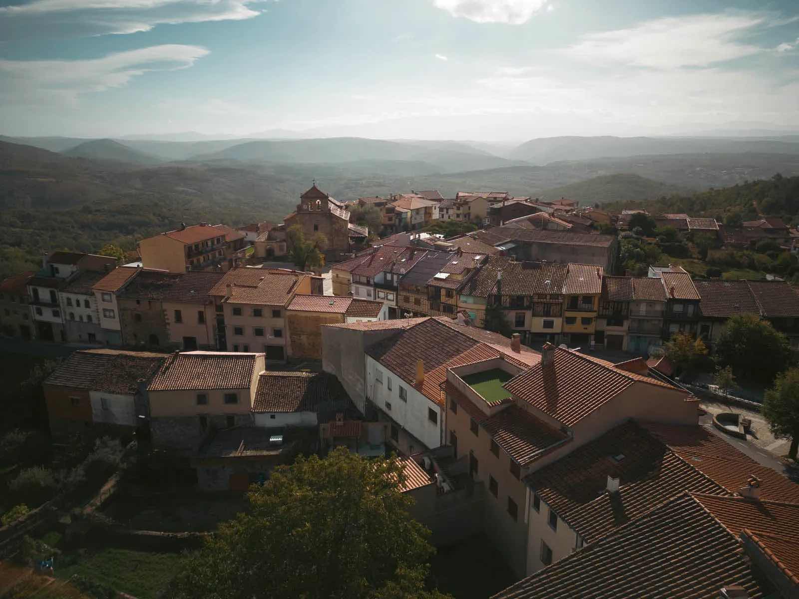 Vista aérea de Villanueva del Conde
