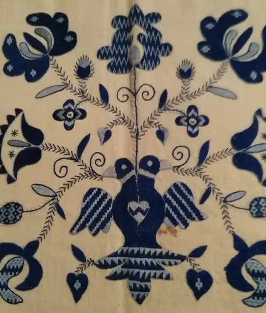 Bordado Serrano sierra de Francia 1 4